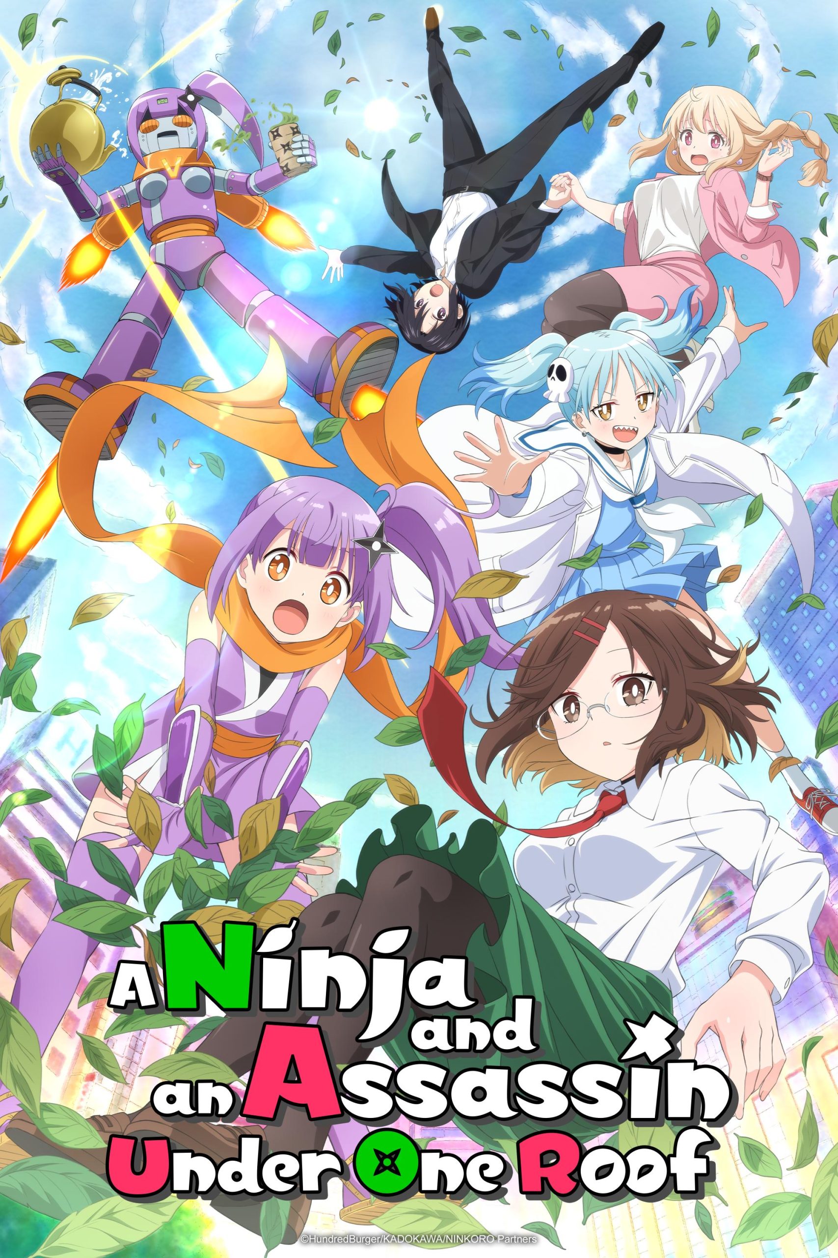 انمي Ninja to Koroshiya no Futarigurashi الموسم الاول مترجم