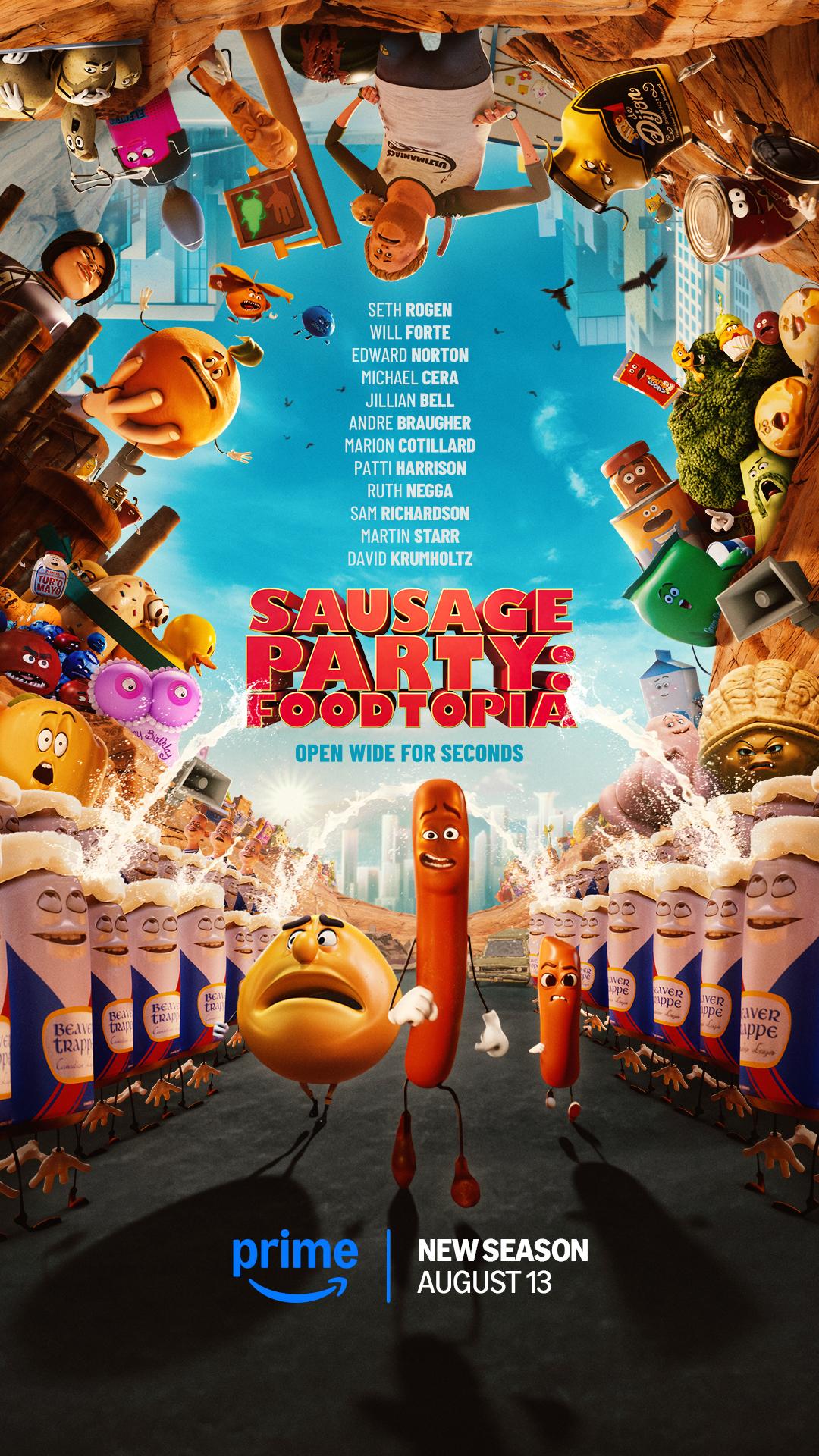 مسلسل Sausage Party: Foodtopia مترجم