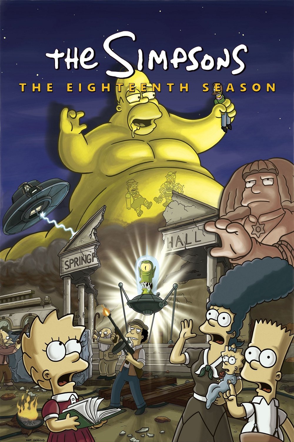 مسلسل The Simpsons الموسم الثامن عشر مترجم